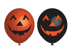 Tök latex lufi - 27 cm - 6 db.