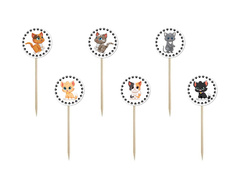 Tortaszedő macskák - 6 db.