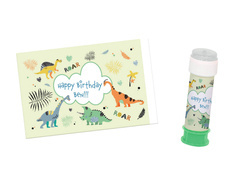 Szappanbuborék matricák Dinoszauruszok