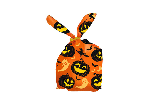 Halloween tök cukorkás zacskók - 20 db.