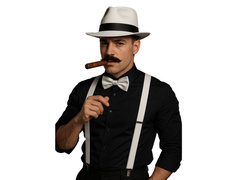 Gengszter fehér szett - 1 szett.