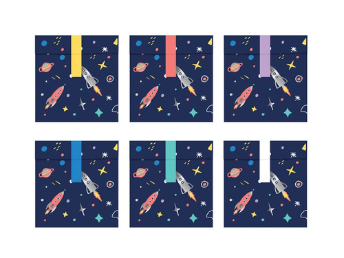 Kozmosz cukorkás zacskók - 6db.