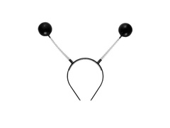 Fekete tapintású fejpánt