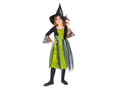 Zöld boszorkány jelmez - 1 db.