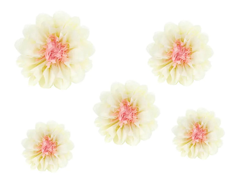 Selyempapír dekoráció Virágok - 30 cm - 5 db.