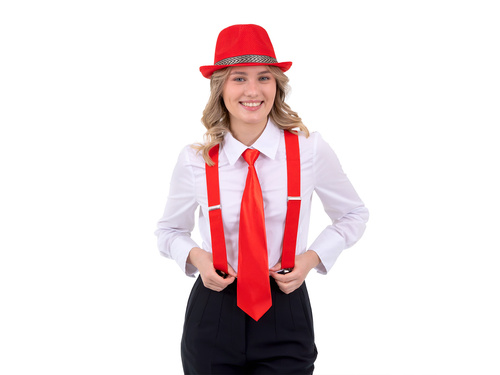 Piros nyakkendő - 45 cm - 1 db.