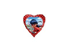Miraculum szív fólialufi - 46 cm - 1 db.