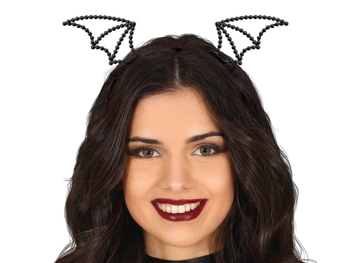 Halloween denevér szárnyas fejpánt - 1 db.