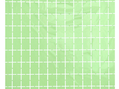 Világoszöld pasztell négyzet alakú függöny - 100 x 200 cm