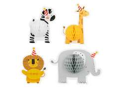 Szafari asztali dekoráció -1 op.