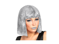 Csillogó Vegas ezüst paróka