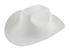 Fehér cowboy kalap - 1 db.