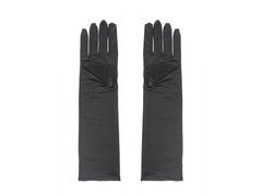 Fekete farsangi kesztyű - 38 cm.