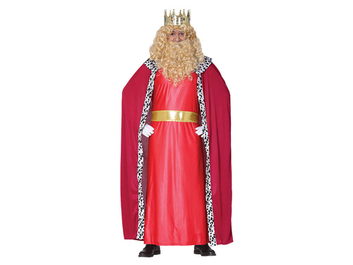 Király vörös jelmez férfiaknak