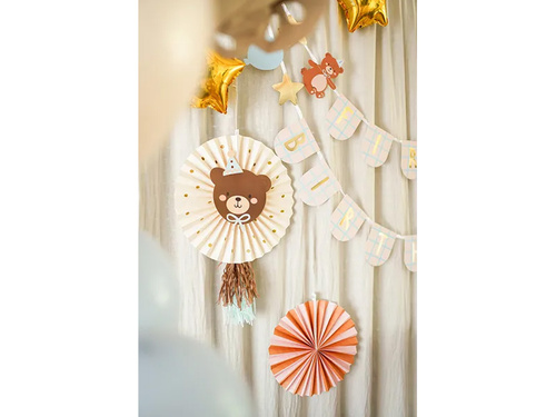 Függő rozetták Teddy mackó - 2 db.