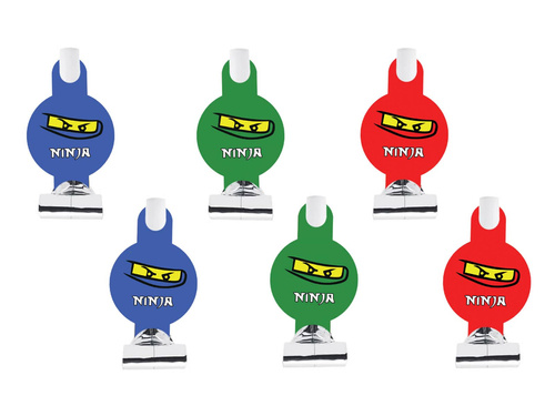 Trombitasípok bővíthető Ninja - 6 db