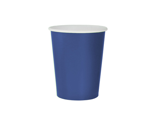 Kék papírpoharak - 270 ml - 14 db.
