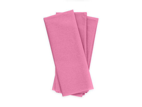 Dekoratív selyempapír ajándékcsomagoláshoz rózsaszín - 50 x 70 cm - 10 db.
