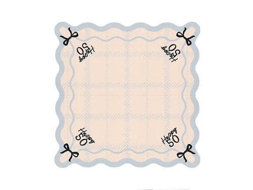 Vidám szalvéták 50 - 33 cm - 12 db.