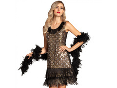 Charleston jelmez fekete