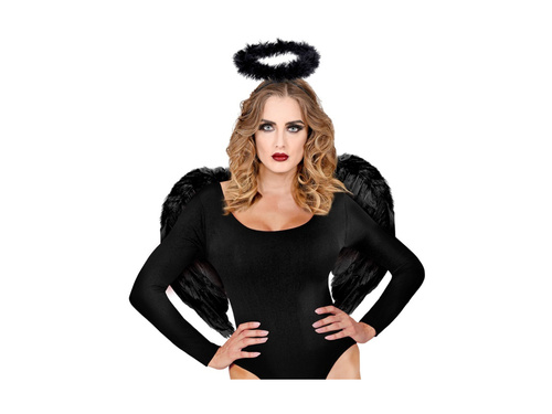 Fekete tollszárnyak 50×40 cm