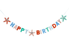 Boldog születésnapot koszorú - 200 cm - 1 db.