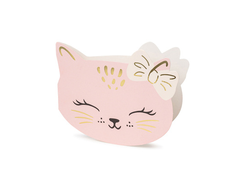 Születésnapi meghívók borítékkal Macskák - 6 db.