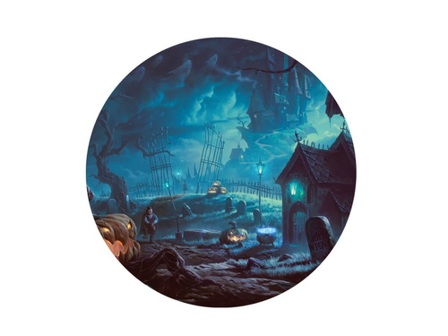 Dekoratív Halloween torta ostya - 20 cm