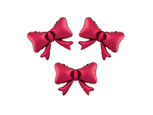 Fólia lufi Piros kártya - 55 x 42 cm - 3 db.