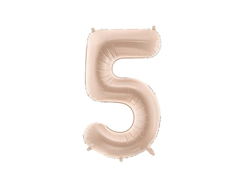 Fólia lufi 5. számú sötét bézs - 72 cm - 1 db.