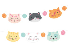 Macskafüzér - 150 cm - 1 db.