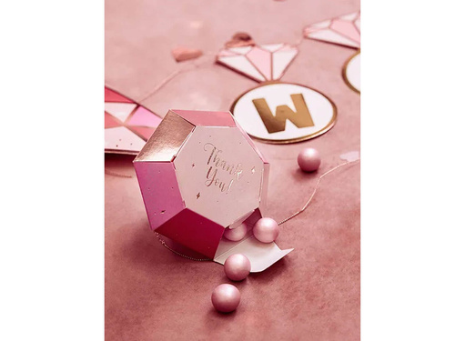 Köszönöm gyémánt dobozok leánybúcsúra - 6 db.