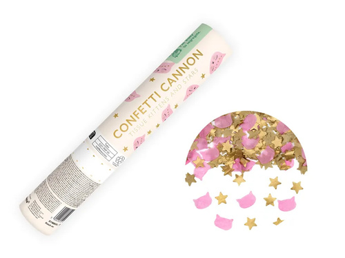 Lövőcső - Macskák és csillagok - 20 cm - 1 db.