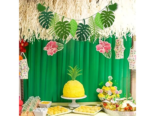 Trópusi levelek füzér - 200 cm - 1 db.