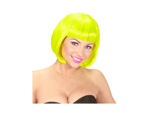 Neonsárga Valentina paróka