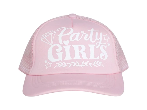 Party Girls baseball sapka rózsaszín - 1 db.