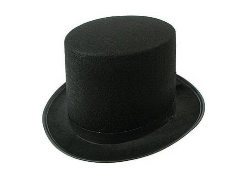 Hengeres sapka fekete - 1 db.