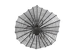 Tányérállvány pókháló - 38 cm - 1 db.