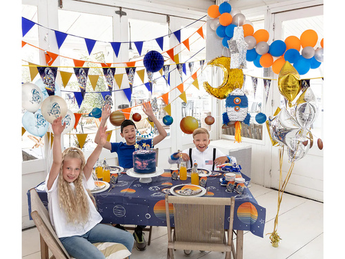 Kozmosz születésnapi szalvéták - 33 cm - 20 db.