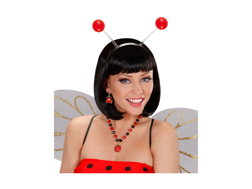 Fejpánt piros tapintású tapintókkal