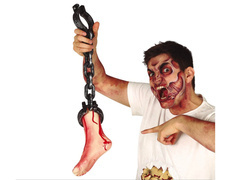 Láncra fűzött láb - 1 db.