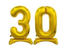 30 arany - 74 cm-es fólialufi készlet