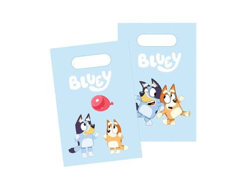 Kék ajándéktasakok - 8 db.