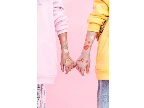 Százszorszép lemosható tetoválás - 14 db.