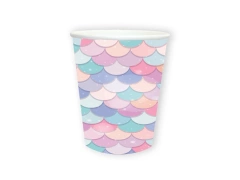 Sellő papírpoharak - 250 ml - 6 db.