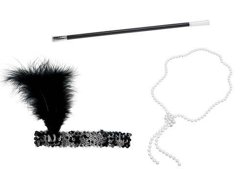 Retro készlet fekete