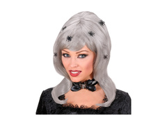 Spiderlady paróka pókokkal