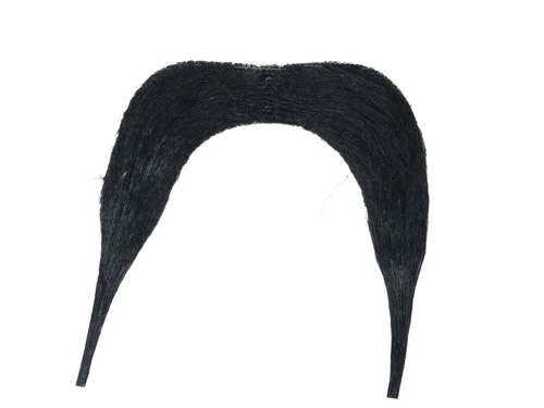 Fekete kínai bajusz - 1 db.