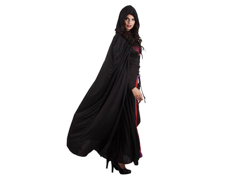 Vámpír köpeny jelmez fekete