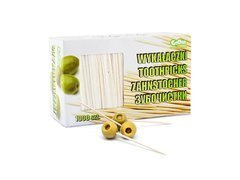 Fa fogpiszkáló papírban - 2 x 65 mm - 1000 db.